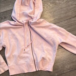 Universal Thread Pink Zip-Up Hoodie Sweatshirt